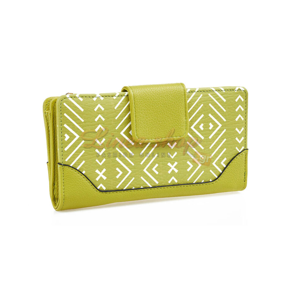Verde Γυναικείο Πορτοφόλι 18-1416 Άσπρο