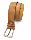 linea 82-2982 unisex δερμάτινη φαρδιά ζώνη ταμπά